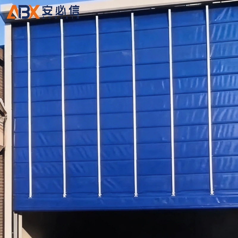 廊坊市软帘堆积门